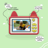 Appareil photo pour enfant - Modèle C - Akito le renard - Kiimento