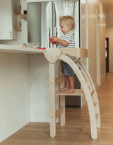 Kinderfeets k03662 Tour d'observation Pikler - Naturel - Kinderfeets vendu par Veille sur toi