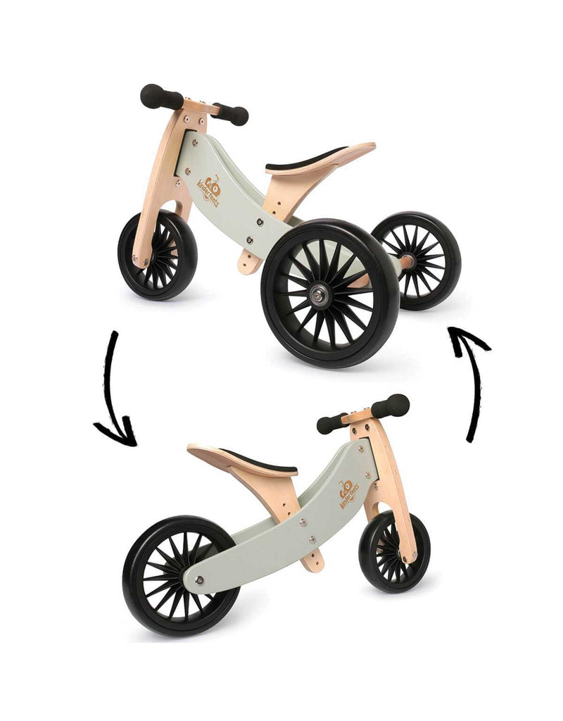 Vélo d'équilibre Tiny Tot 2 en 1 - Crème - Kinderfeets