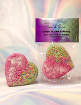 La Fabrik ⚜ BOMBE-AJ-SIR Bombe de bain surprise - Coeur de sirène - La fabrik vendu par Veille sur toi