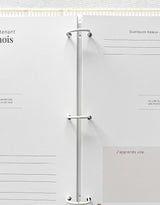 Le petit tableau noir ⚜ LIVR-LIN-24 Livre de bébé - Tissu Lin - Le petit tableau noir vendu par Veille sur toi