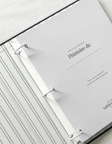 Le petit tableau noir ⚜ LIVR-NOIR-22 Livre de bébé - Tissu Noir - Le petit tableau noir vendu par Veille sur toi