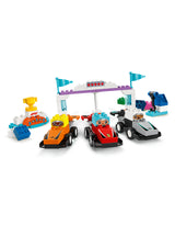 LEGO 10445 Les voitures de course et les pilotes F1® DUPLO - 70 pièces - LEGO vendu par Veille sur toi