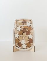 Les Zacôtés d'Émilie ⚜ LZD-récompenses-étoiles Pot de récompenses avec jetons - Étoiles dorées - Les Zacôtés d'Émilie vendu par Veille sur toi