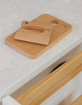 Little Treasures CTO/PDQP Ensemble couteau en bois et planche à découper pour enfants - Little Treasures vendu par Veille sur toi