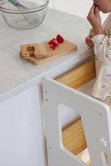 Little Treasures CTO/PDQP Toddler Safe Wooden Knife & Cutting Board Set vendu par Veille sur toi