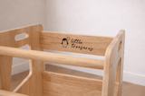 Little Treasures Learning Tower - Kitchen Helper Stool - All Natural vendu par Veille sur toi