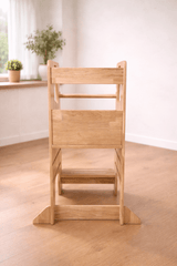 Little Treasures Learning Tower - Kitchen Helper Stool - All Natural vendu par Veille sur toi