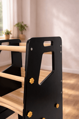 Little Treasures Learning Tower - Kitchen Helper Stool - Black vendu par Veille sur toi