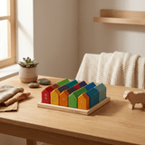 Little Treasures LT-WH-001 Montessori Wooden Houses Set vendu par Veille sur toi