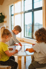 Little Treasures Wooden Sensory Table for Toddlers - 4-in-1 Montessori Activity Table vendu par Veille sur toi