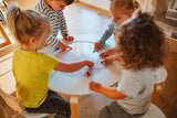 Little Treasures Wooden Sensory Table for Toddlers - 4-in-1 Montessori Activity Table vendu par Veille sur toi