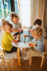 Little Treasures Wooden Sensory Table for Toddlers - 4-in-1 Montessori Activity Table vendu par Veille sur toi