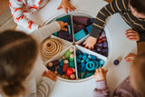 Little Treasures Wooden Sensory Table for Toddlers - 4-in-1 Montessori Activity Table vendu par Veille sur toi