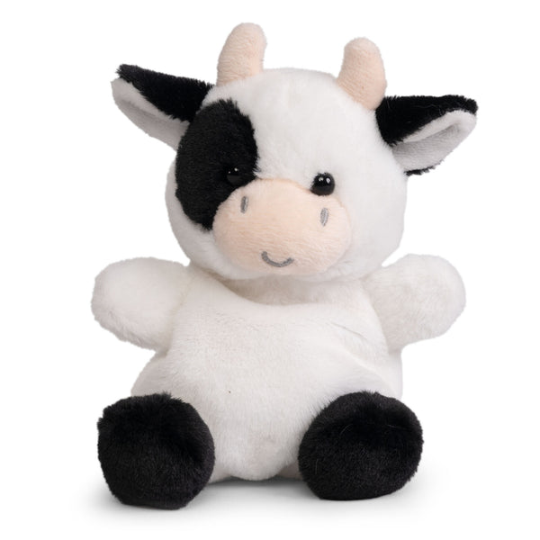 A1 Animal en peluche de vache 9.8 mignon doux jouet de vache douillet