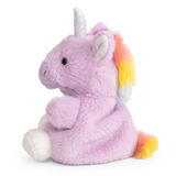 Living Nature AN10UC-PINK Peluche Little Snugglies - Licorne rose - Living Nature vendu par Veille sur toi