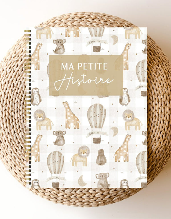 Livre de bébé - Safari - Rainbows & Lollipops