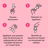 Mae Mae ⚜ MAEMAE-MELON Baume à lèvres - Melon d'eau - Mae Mae ⚜ vendu par Veille sur toi