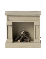 Maileg 11-4007-01 Feu de foyer - Des Miniatures - Blanc cassé - Maileg vendu par Veille sur toi