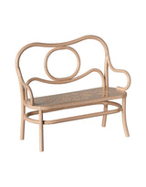 Maileg 11-5105-00 Table à café avec banc double - Grand - Rose pâle - Maileg vendu par Veille sur toi