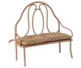 Maileg 11-5127-00 Banc vintage - Mini - Poudre foncé - Maileg vendu par Veille sur toi