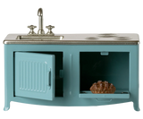 Maileg 11-6100-01 Comptoir de cuisine pour souris - Bleu - Maileg vendu par Veille sur toi