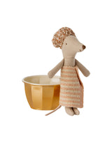 Maileg 17-3210-00 Souris dans son bain - rose - Maileg vendu par Veille sur toi