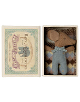 Maileg 17-4001-00 Bébé souris dans une boîte d'allumettes - Sleepy Wakey - Maileg Bleu vendu par Veille sur toi