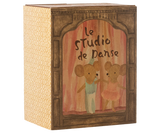 Maileg 17-5105-00 Studio de danse de ballet avec 2 petites souris - Maileg vendu par Veille sur toi
