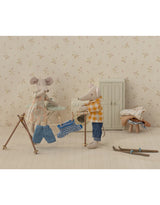 Maileg 17-5204-00 Vêtements pour grand frère souris - Chandail en tricot et Pantalon - Maileg vendu par Veille sur toi