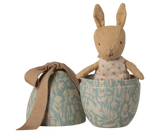 Maileg 18-6201-00 Peluche - Micro lapin dans un oeuf de Pâques - Maileg Bleu vendu par Veille sur toi
