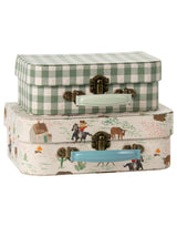 Maileg 19-5531-00 Ensemble de 2 valises - Maileg Poney vendu par Veille sur toi