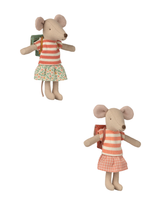 Maileg Grande soeur souris avec mains aimantées pour tricycle - Maileg vendu par Veille sur toi