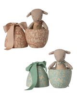 Maileg Peluche - Micro agneau dans un oeuf de Pâques - Maileg vendu par Veille sur toi