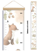Maison Souvenirs ⚜ ÉchelleCroissance-AnimauxForêt Échelle de croissance - Animaux de la forêt - Maison Souvenirs vendu par Veille sur toi