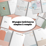 Maison Souvenirs ⚜ LivreNaissance-Nuages Livre de naissance - Nuages - Maison Souvenirs vendu par Veille sur toi