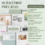 Maison Souvenirs ⚜ LivreNaissancePrestige Livre de naissance prestige – Journal de Luxe (0-5 Ans) - Maison Souvenirs vendu par Veille sur toi