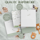 Maison Souvenirs ⚜ LivreNaissancePrestige Livre de naissance prestige – Journal de Luxe (0-5 Ans) - Maison Souvenirs vendu par Veille sur toi