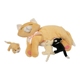 Manhattan Toy MT107790 Peluche - Nina le chat et ses chatons - Manhattan Toy vendu par Veille sur toi