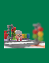 Marioinex WAFFLE-904183 Mini Waffle city - La route - 280 pièces - Marioinex vendu par Veille sur toi