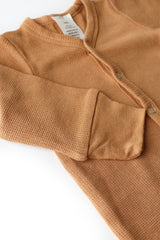 MARKLIEN 000BAL09 Bamboo Sleepsuit Almond 6-9 vendu par Veille sur toi