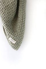 MARKLIEN 000WBBAC Waffle Blanket Basil CRIB vendu par Veille sur toi