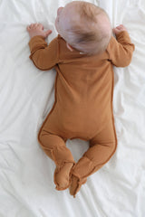 MARKLIEN Bamboo Sleepsuit Almond vendu par Veille sur toi