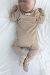 MARKLIEN Bamboo Sleepsuit Taupe vendu par Veille sur toi