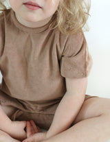MARKLIEN Terry Romper Caramel vendu par Veille sur toi