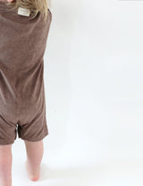 MARKLIEN Terry Romper Mocha vendu par Veille sur toi