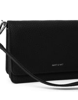 Matt & Nat ⚜ BEE-PURITY-NOIR Sac à bandoulière végétalien - Pureté- Bee - Noir - Matt & Nat vendu par Veille sur toi