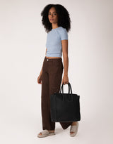 Matt & Nat ⚜ PERCIO-PURITY-NOIR Sac à couches végétalien - Pureté - Percio - Noir - Matt & Nat vendu par Veille sur toi