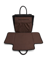 Matt & Nat ⚜ PERCIO-PURITY-NOIR Sac à couches végétalien - Pureté - Percio - Noir - Matt & Nat vendu par Veille sur toi