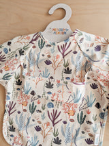 Menoum Menoum MNM-BML-002 Bavoir à manches longues - Sous l'océan - Menoum Menoum vendu par Veille sur toi